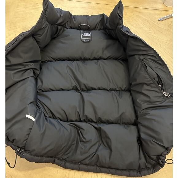 North Face 700 Nuptse Puffer Vest Black Quilted Goose Down Gorpcore Hiking Men S - Picture 14 of 16
